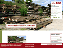 Tablet Screenshot of knapp-online.de